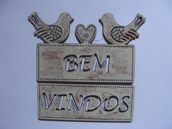 Bem vindos passarinho (Branco provençal)