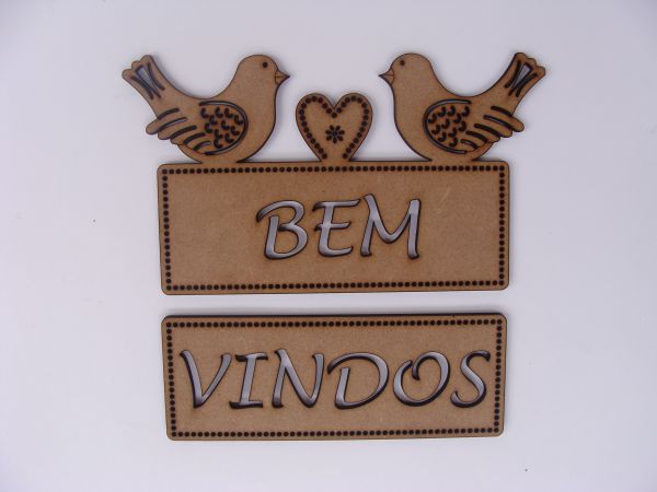 Bem vindos passarinho
